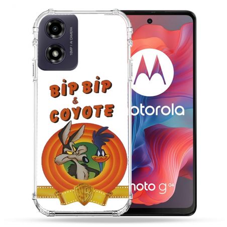 Coque Renforcée Pour Motorola G04 4G Bip Bip Coyote