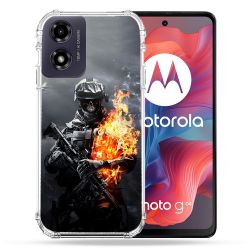 Coque Renforcée Pour Motorola G04 4G Call Of Duty Squelette