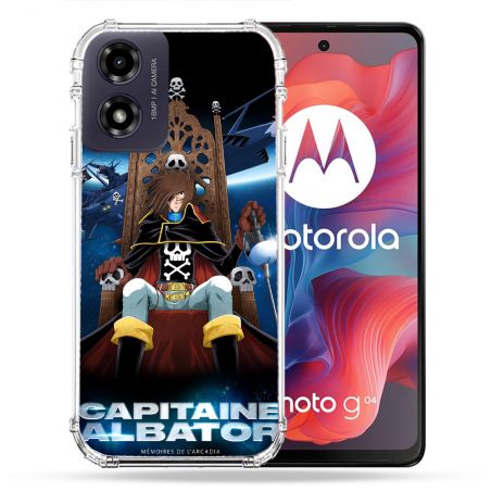 Coque Renforcée Pour Motorola G04 4G Capitaine Albator