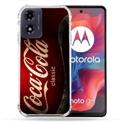 Coque Renforcée Pour Motorola G04 4G Coca Cola Classique