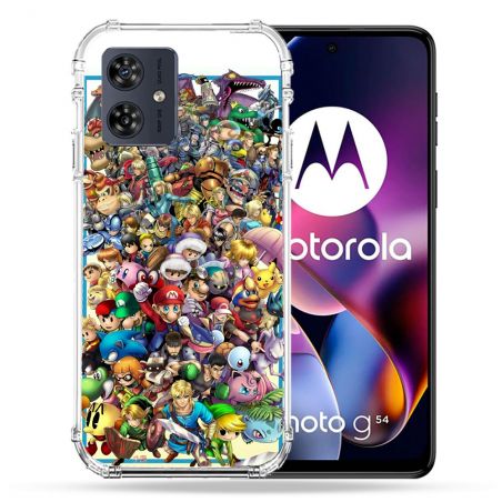 Coque Renforcée Pour Motorola G54 5G Nintendo