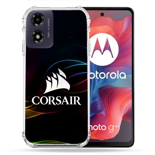 Coque Renforcée Pour Motorola G04 4G Corsair