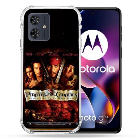 Coque Renforcée Pour Motorola G54 5G Pirate Des Caraibes