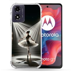 Coque Renforcée Pour Motorola G04 4G Danseuse Lumière