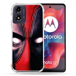 Coque Renforcée Pour Motorola G04 4G Deadpool Yeux