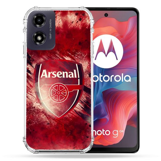 Coque Renforcée Pour Motorola G04 4G Foot Arsenal