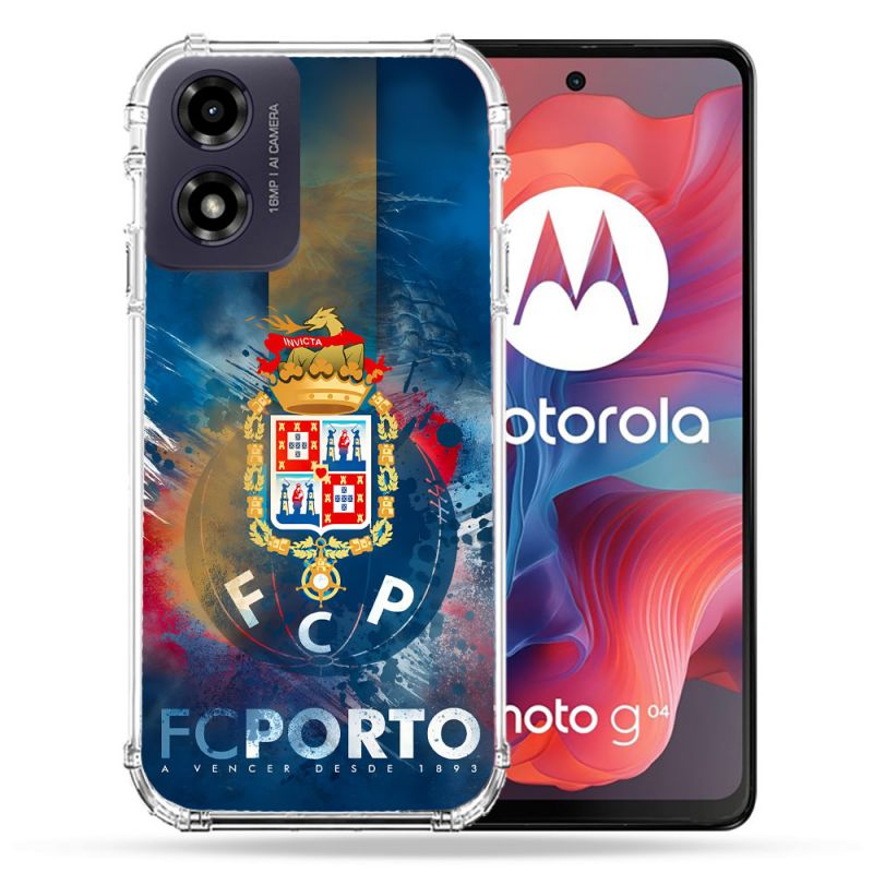 Coque Renforcée Pour Motorola G04 4G Foot FC Porto