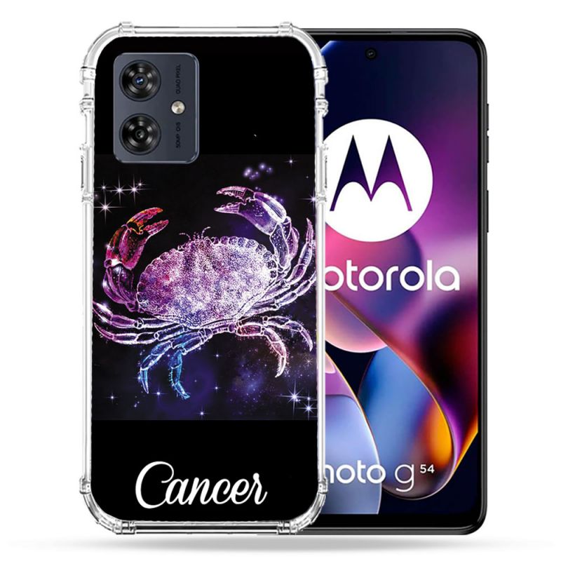 Coque Renforcée Pour Motorola G54 5G Signe Zodiaque 2 Cancer