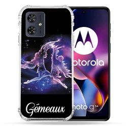 Coque Renforcée Pour Motorola G54 5G Signe Zodiaque 2 Gémeaux