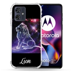 Coque Renforcée Pour Motorola G54 5G Signe Zodiaque 2 Lion