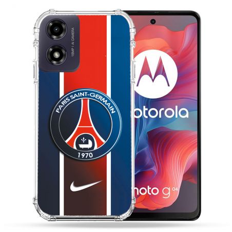 Coque Renforcée Pour Motorola G04 4G Foot PSG 1970
