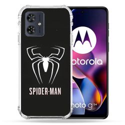 Coque Renforcée Pour Motorola G54 5G Spiderman Logo