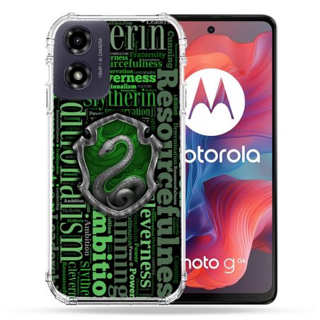 Coque Renforcée Pour Motorola G04 4G Harry Potter Serpentar