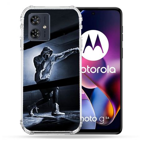 Coque Renforcée Pour Motorola G54 5G Sport Boxe Poing