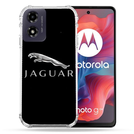 Coque Renforcée Pour Motorola G04 4G Jaguar