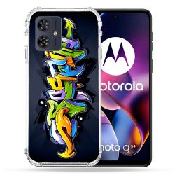 Coque Renforcée Pour Motorola G54 5G Street Art Graffiti