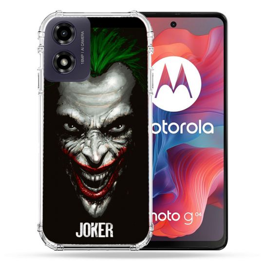 Coque Renforcée Pour Motorola G04 4G Joker Noir