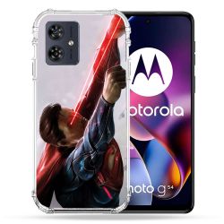 Coque Renforcée Pour Motorola G54 5G Superman Laser