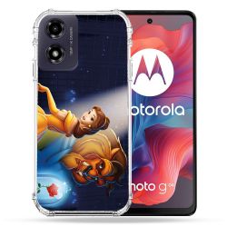 Coque Renforcée Pour Motorola G04 4G La Belle et La Bête