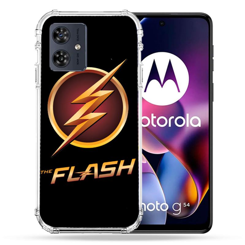 Coque Renforcée Pour Motorola G54 5G The Flash Logo