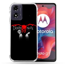 Coque Renforcée Pour Motorola G04 4G Manga Death Note Noir