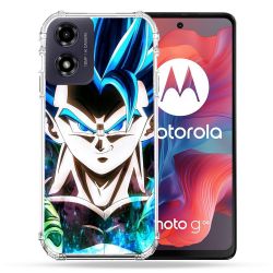 Coque Renforcée Pour Motorola G04 4G Manga Dragon Ball Gogeta Visage
