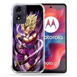 Coque Renforcée Pour Motorola G04 4G Manga Dragon Ball Sangohan Violet