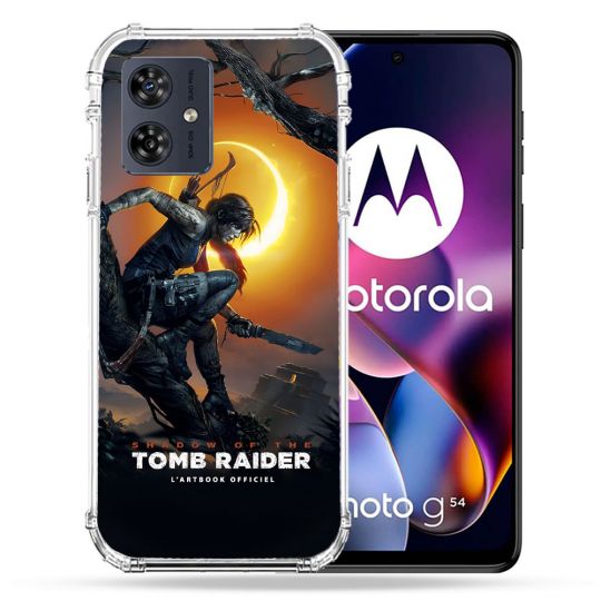 Coque Renforcée Pour Motorola G54 5G Tomb Raider