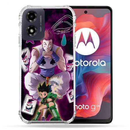 Coque Renforcée Pour Motorola G04 4G Manga Hunter X Hunter Hisoka