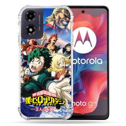 Coque Renforcée Pour Motorola G04 4G Manga My Hero Academia Affiche
