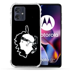 Coque Renforcée Pour Motorola G54 5G Voyage Corse Noir