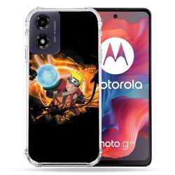 Coque Renforcée Pour Motorola G04 4G Manga Naruto Noir