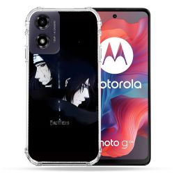 Coque Renforcée Pour Motorola G04 4G Manga Naruto Sasuke Itachi