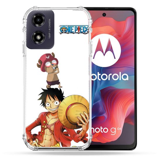 Coque Renforcée Pour Motorola G04 4G Manga One Piece Chopper