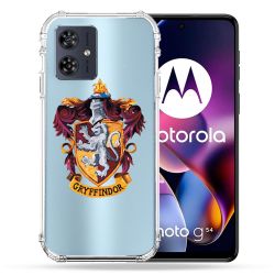 Coque Transparente Pour Motorola G54 5G Harry Potter Griffindor