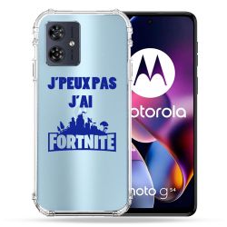 Coque Transparente Pour Motorola G54 5G Jpeux pas jai Fortnite
