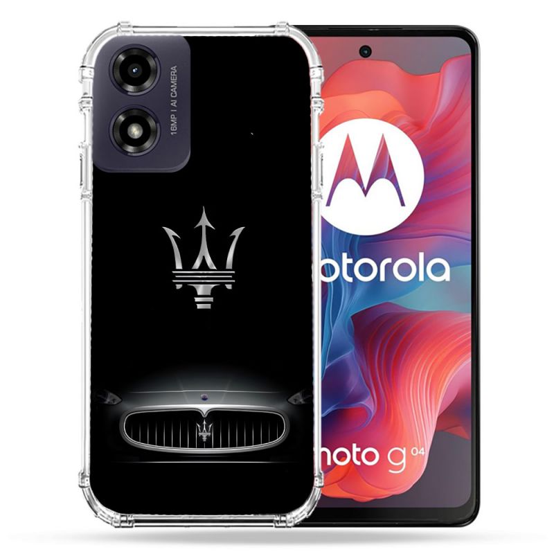 Coque Renforcée Pour Motorola G04 4G Maserati