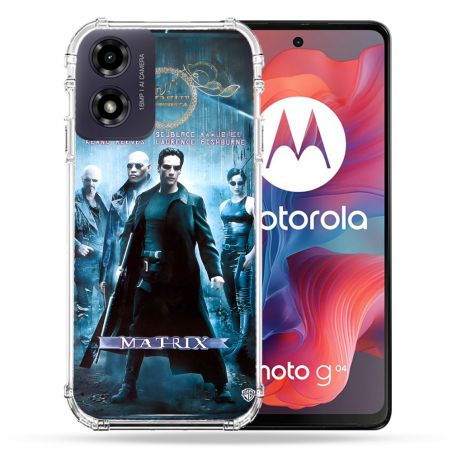 Coque Renforcée Pour Motorola G04 4G Matrix Affiche