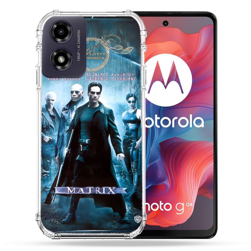 Coque Renforcée Pour Motorola G04 4G Matrix Affiche