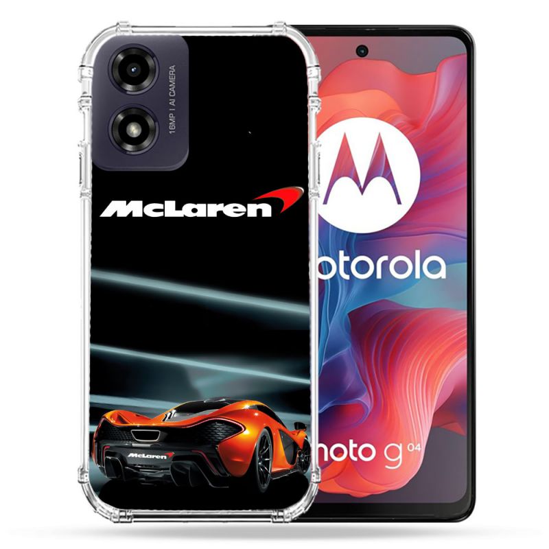 Coque Renforcée Pour Motorola G04 4G Mc Laren