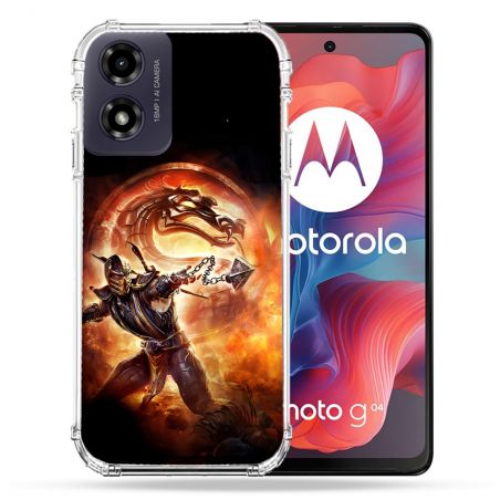 Coque Renforcée Pour Motorola G04 4G Mortal Combat
