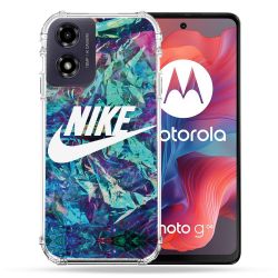 Coque Renforcée Pour Motorola G04 4G Nike Turquoise