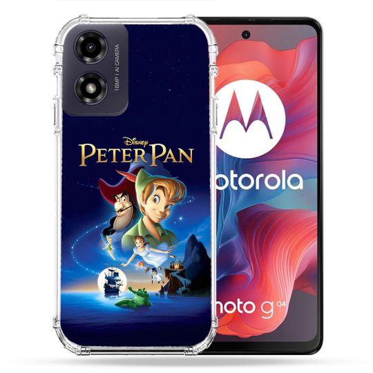 Coque Renforcée Pour Motorola G04 4G Peter Pan Affiche