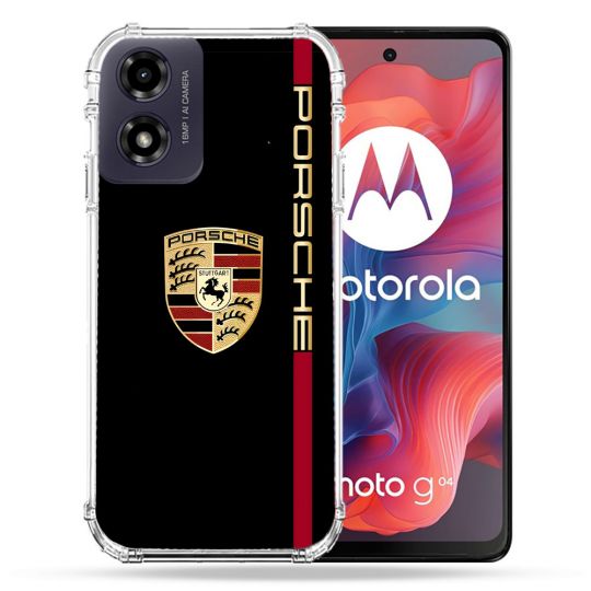 Coque Renforcée Pour Motorola G04 4G Porsche Line