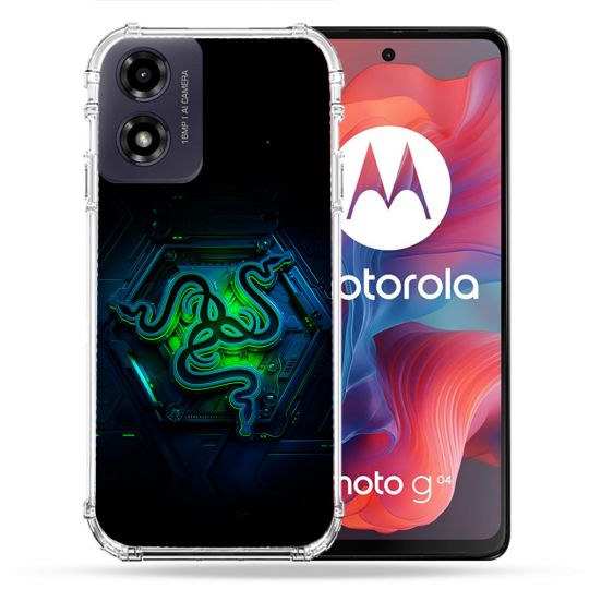Coque Renforcée Pour Motorola G04 4G Razer