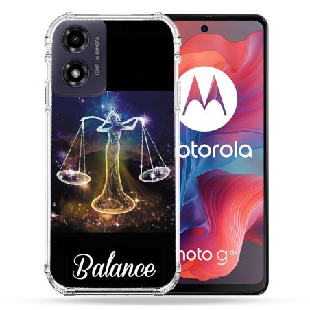 Coque Renforcée Pour Motorola G04 4G Signe Zodiaque 2 Balance