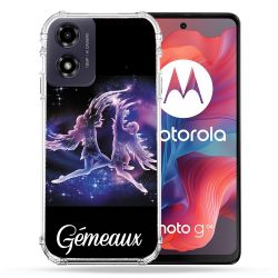 Coque Renforcée Pour Motorola G04 4G Signe Zodiaque 2 Gémeaux