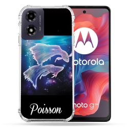 Coque Renforcée Pour Motorola G04 4G Signe Zodiaque 2 Poisson