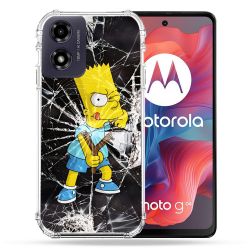 Coque Renforcée Pour Motorola G04 4G Simpson Bart