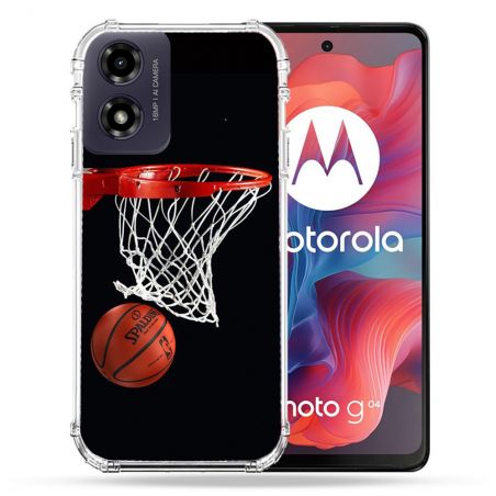 Coque Renforcée Pour Motorola G04 4G Sport Basket Panier